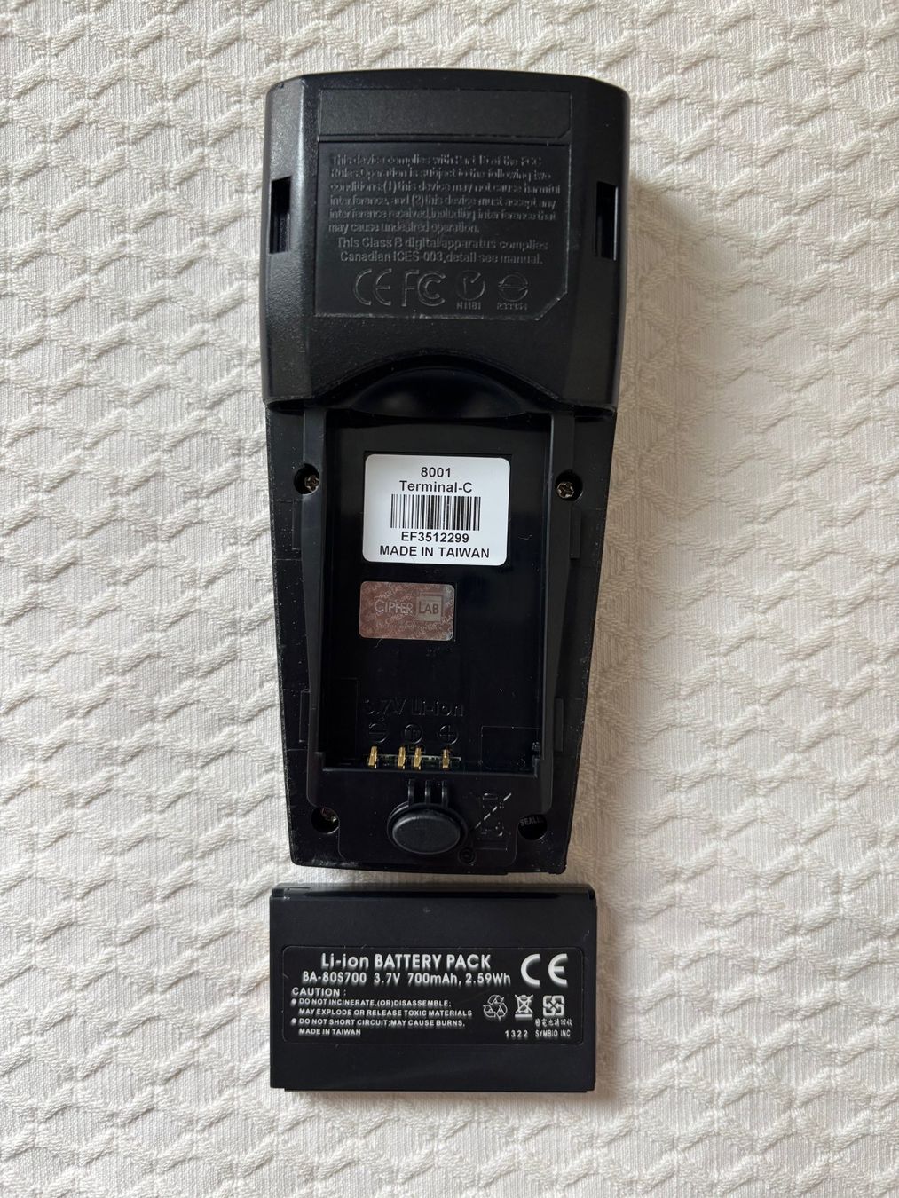Scanner: Mobiler Barcodescanner Elcode 8001 Terminal - C – Usato da Einigen venduto da Medicom-Pharma 3