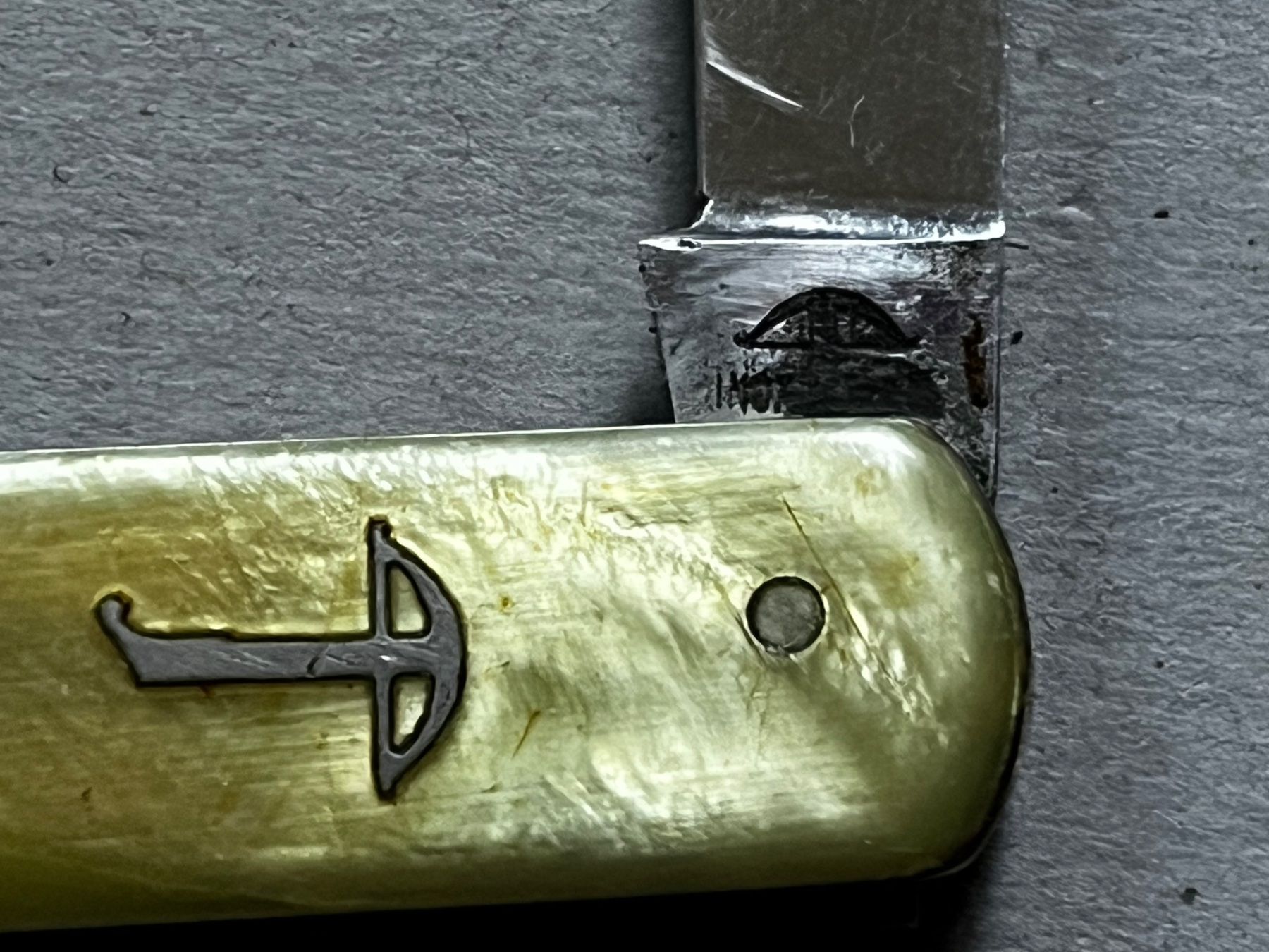 Coltelli tascabile: Altes Sackmesser 82 mm - selten – Usato da Zürich venduto da FV.vintage 2