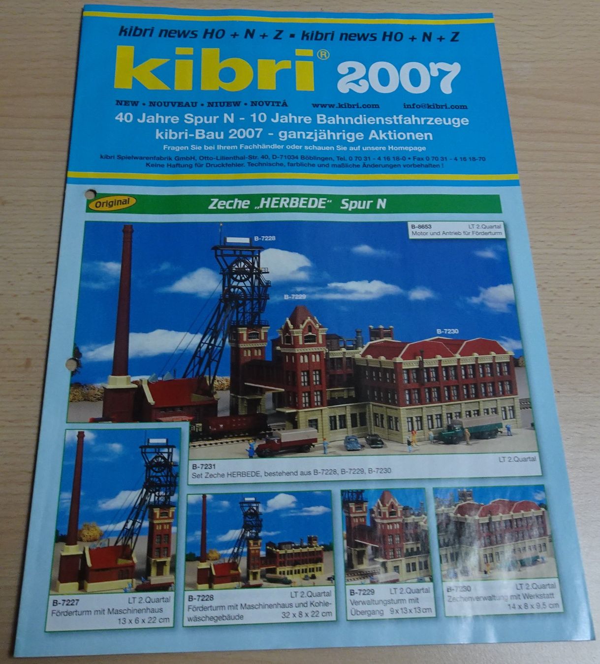 Riviste & Magazine: Kibri Neuheitenkatalog 2007 – Usato da Grossaffoltern venduto da berner85