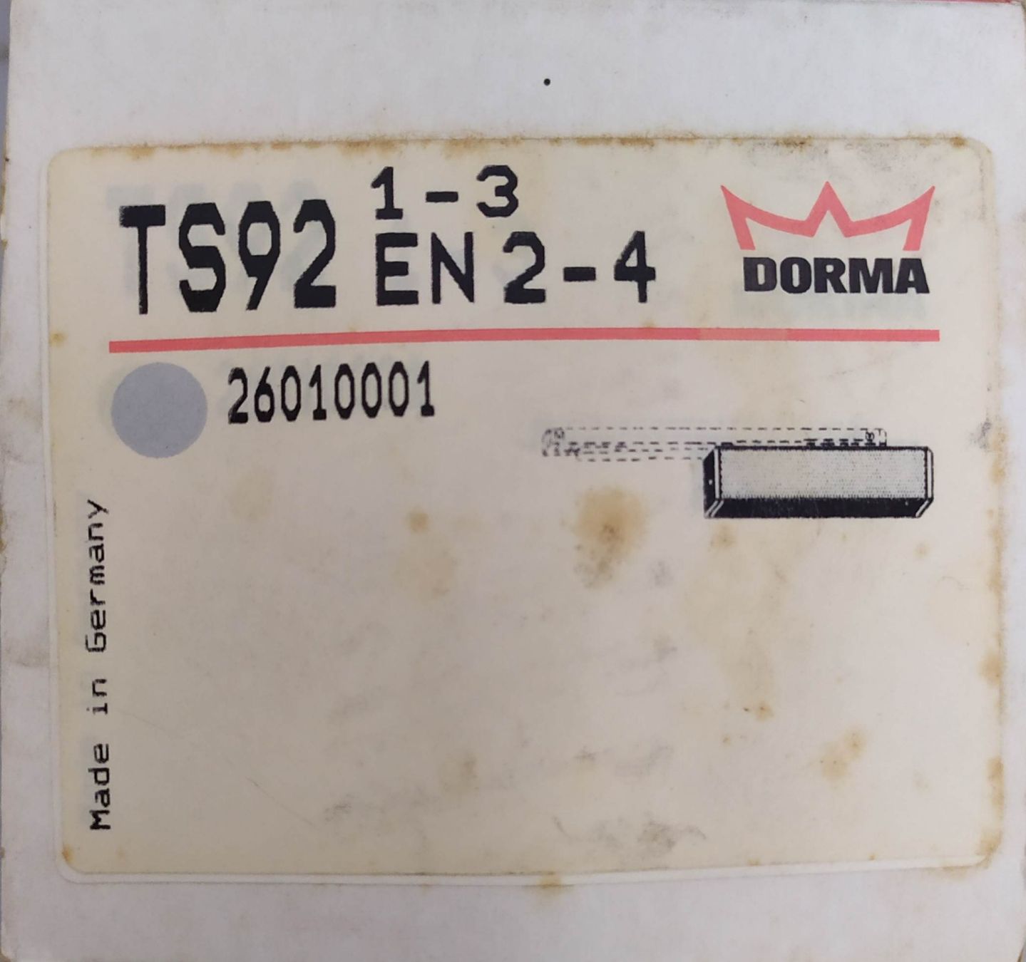 Dormakaba Ferramenta: chiudi porta türschliesser – Nuovo e nell'imballaggio originale da Camorino venduto da Tizzo883 2