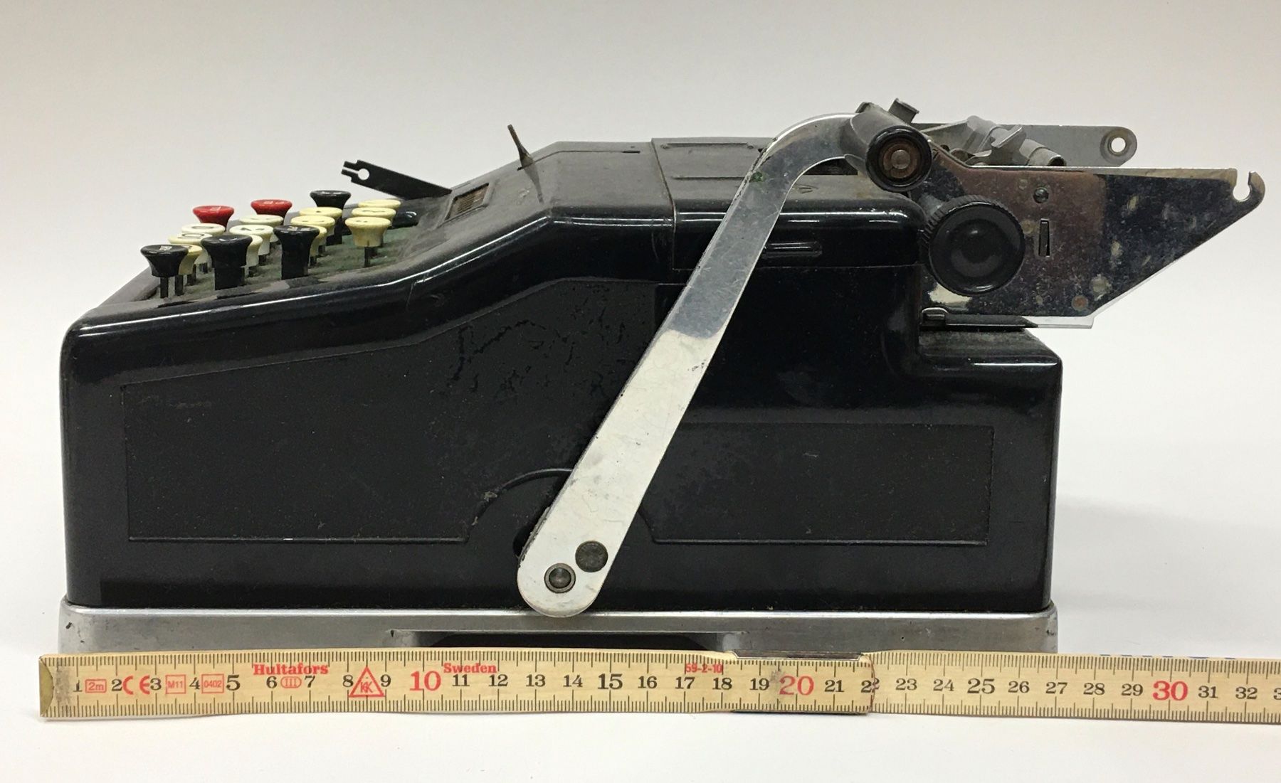 Kassen: Vintage Precisa Rechenmaschine, mechanisch – Gebraucht aus Olten von ELHANDEL 7