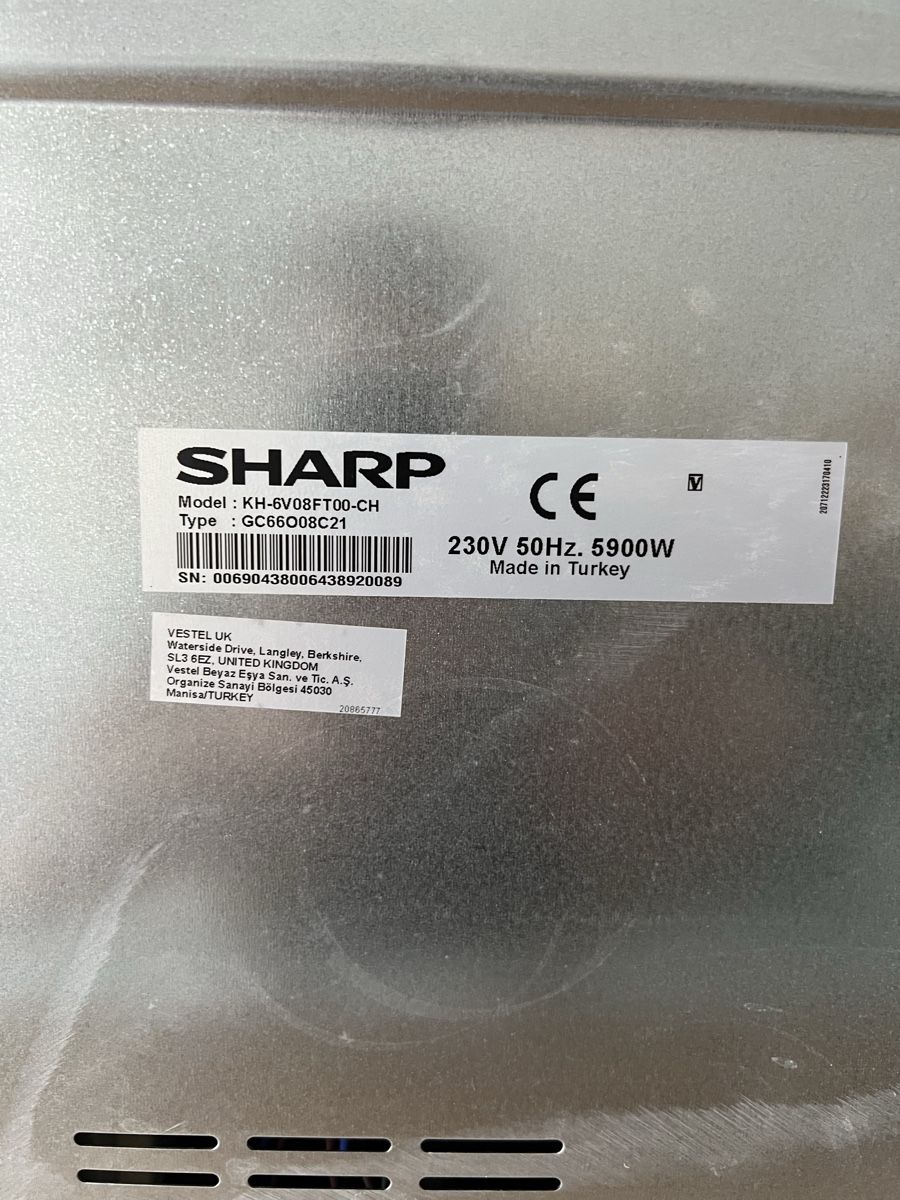 Cucine: Kochherd SHARP – Usato da Luterbach venduto da real_deal 3