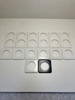 Abdeckrahmen Feller Standart schwarz weiss