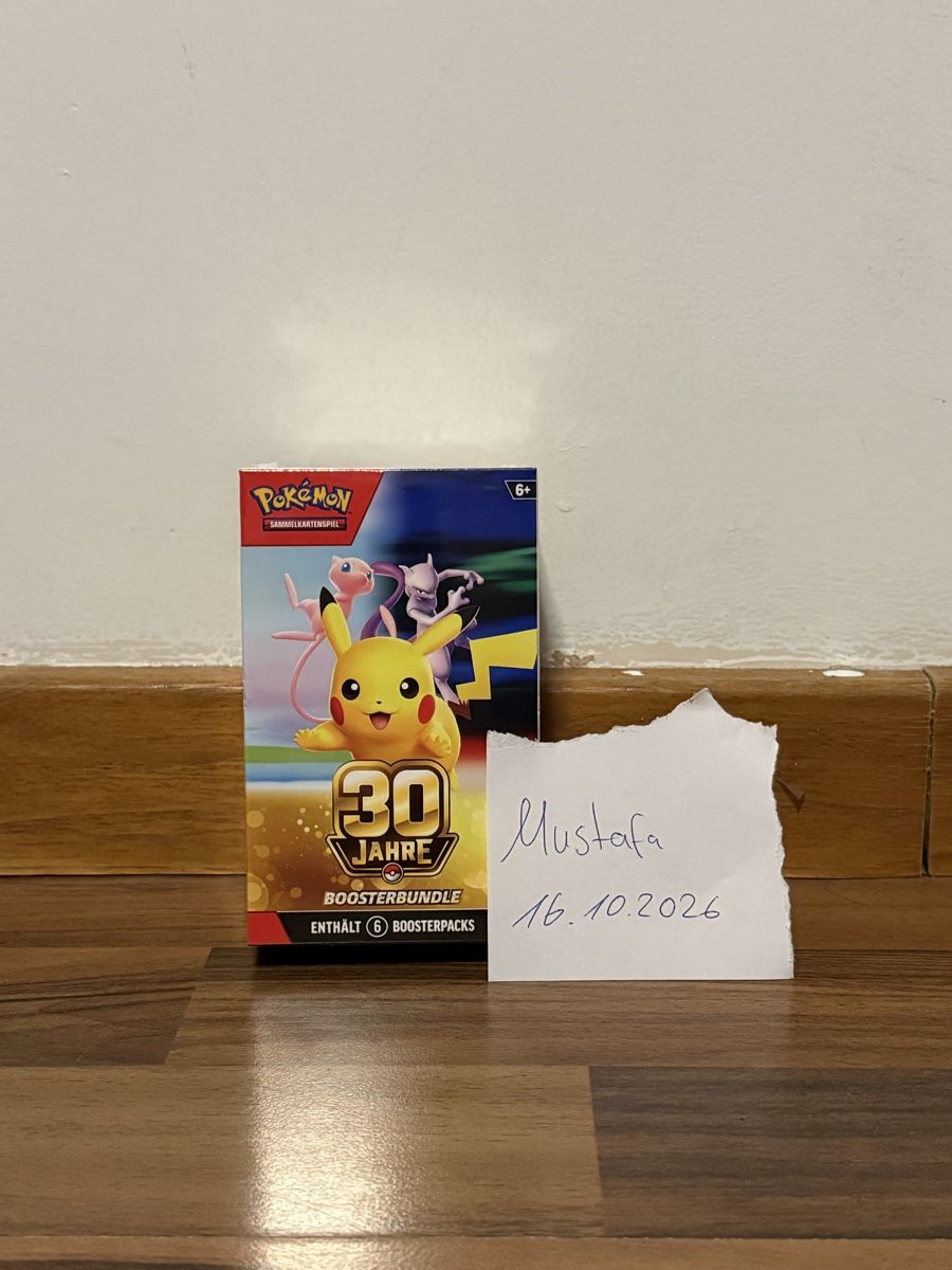 Pokémon Sammelbilder & Trading cards: Pokemon 30 Jahre Boosterbundle – Neu und originalverpackt aus muri ag von Mustafa30