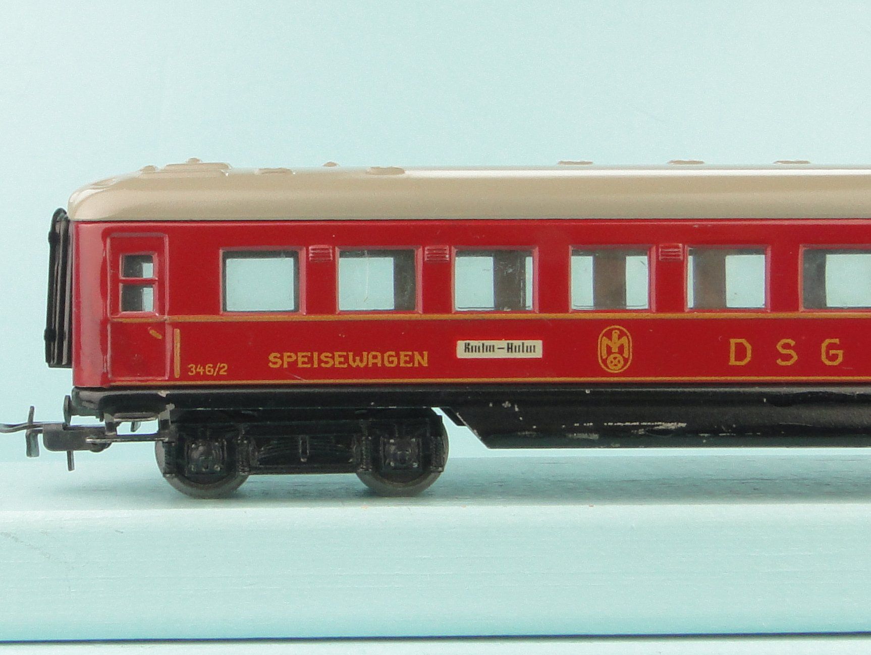Märklin Modellini di ferrovie: Märklin H0 346/2 Speisewagen – Usato da Bülach venduto da cann11 8