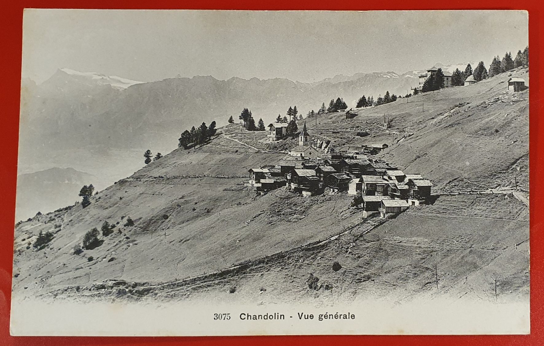 Ansichtskarten: Chandolin - Vue générale – Gebraucht aus Kreuzlingen von Rschweiz1