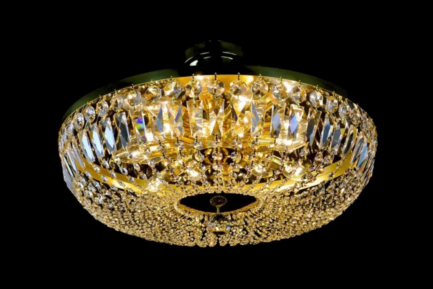 Lampadari & plafoniere: Kronleuchter Washington 12 Gold – Nuovo e nell'imballaggio originale da Glattfelden venduto da Bohemiancrystal