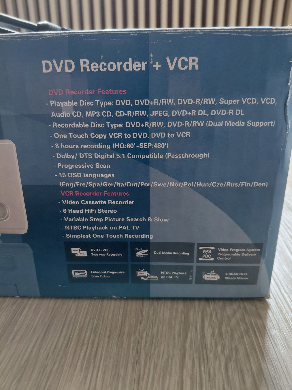Daewoo Lettore multimediale & Streamer: DVD-VHS Recorder/Kopierer – Usato da Stein SG venduto da Bergler12 2