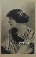 Virgina Pearson (1886-1958)  Schauspielerin - Autogramm