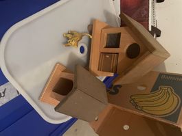 Neue Holzställe, Austellungsstücke