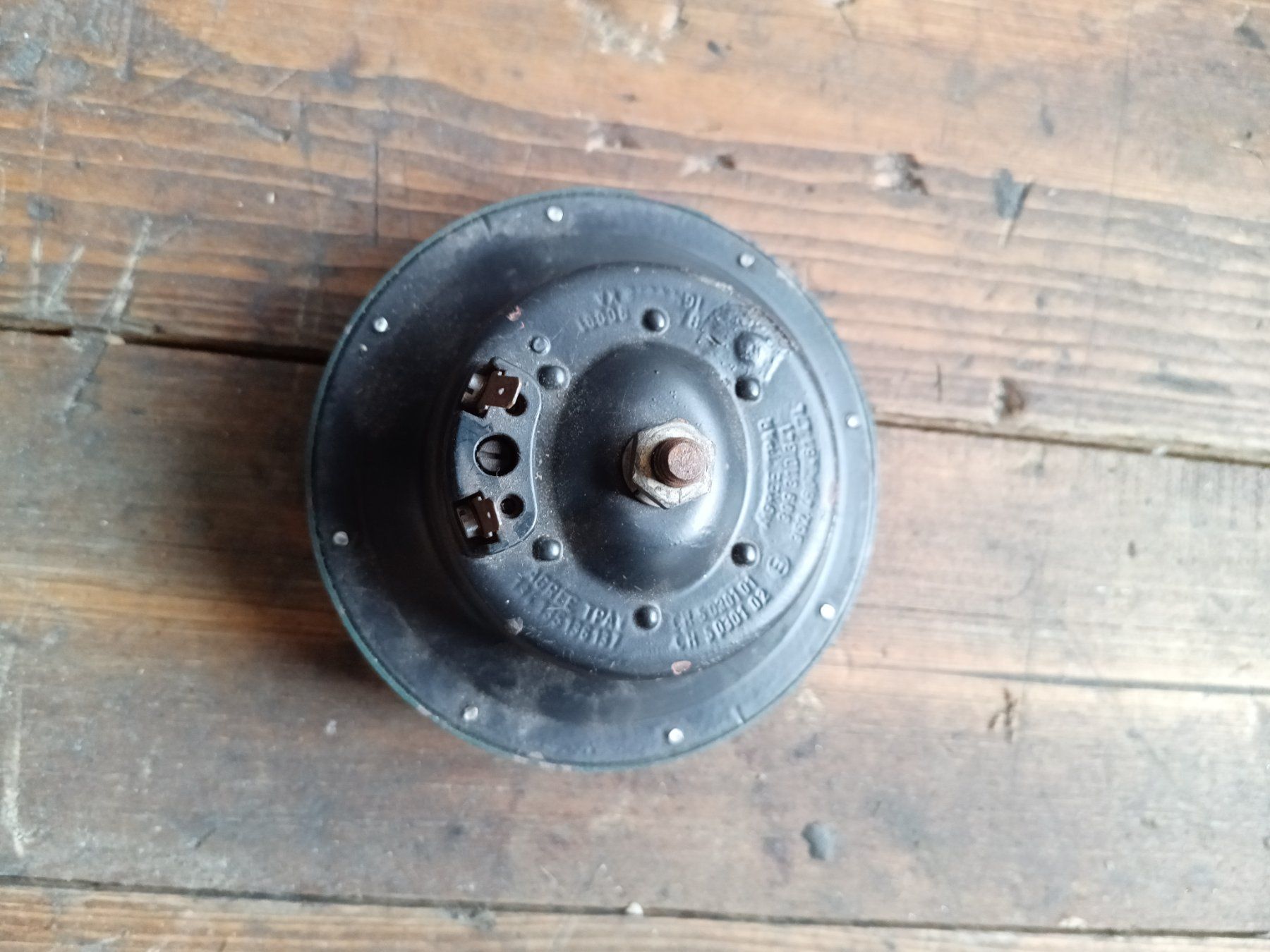 Bosch Tutti pezzi di ricambio auto: Oldtimer Hupe Horn Bosch Mercedes Benz – Usato da Trub venduto da Eneah 1