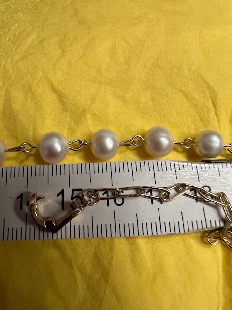 Catenine: Super schöne Perlenkette - vergoldete – Usato da Neerach venduto da romiping 6