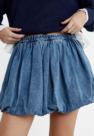 Damen Jeans rock im Balloon Look G(M)