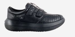 kyboot Leuk, schwarz, Leder, 38 1/3, w, 159.-, Klett