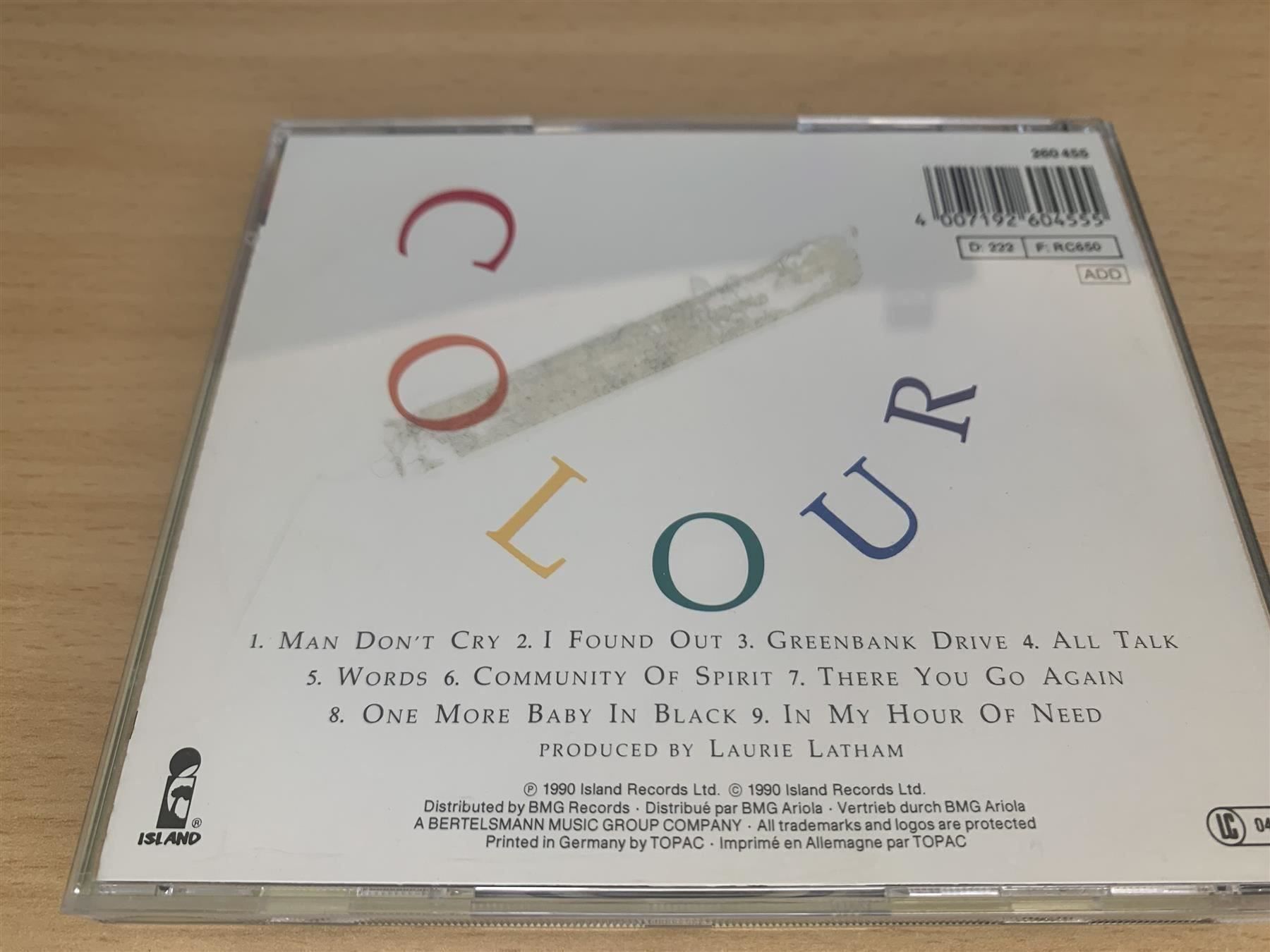 CD: The Christians – Colour – Usato da Rikon im Tösstal venduto da Alpenmutz 1