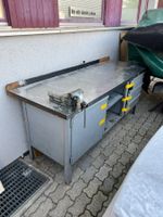 REDUZIERT! Profi Industrie Werkbank mit Schraubstock