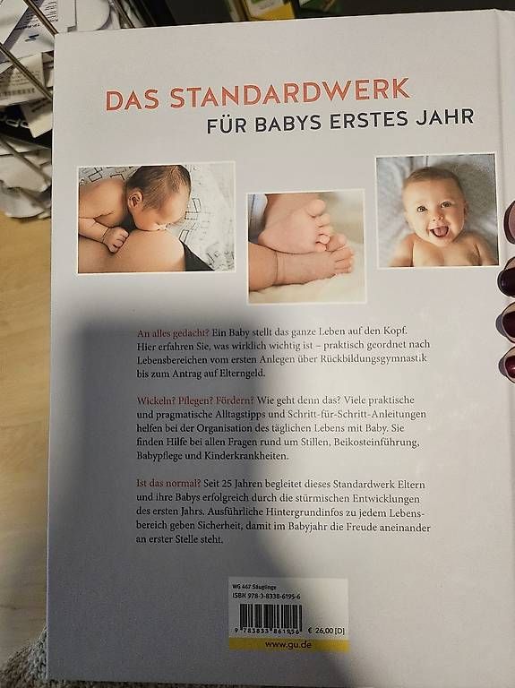 Bücher: BUCH UNSER BABY ERSTES JAHR – Gebraucht aus Horn von Spanien_pfr 1