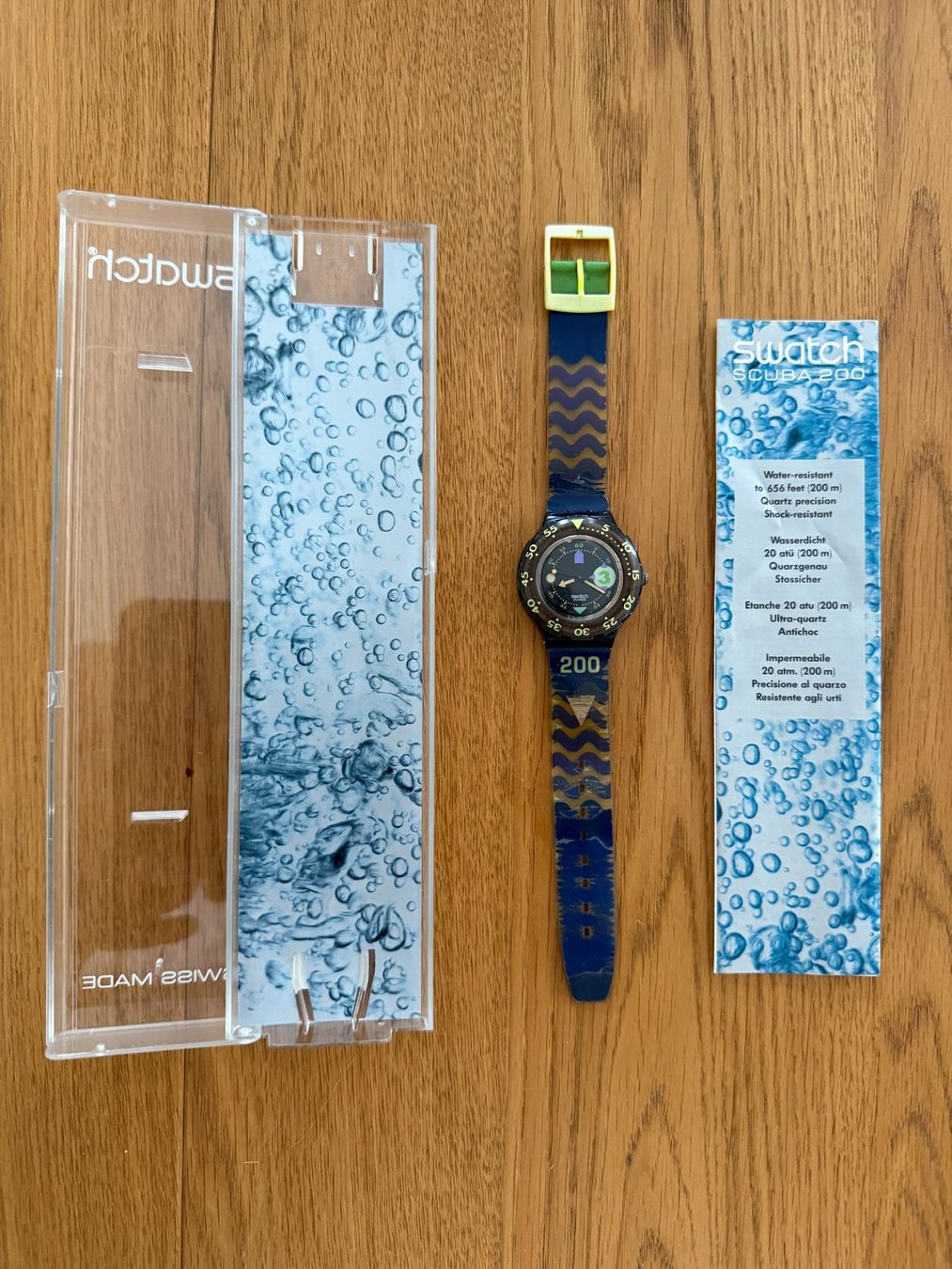 Swatch Orologi: Swatch Scuba 200 – Usato da Founex venduto da MaevaMatahi