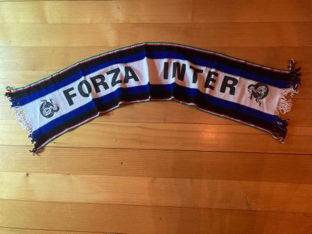 Écharpe fan inter milan vintage
