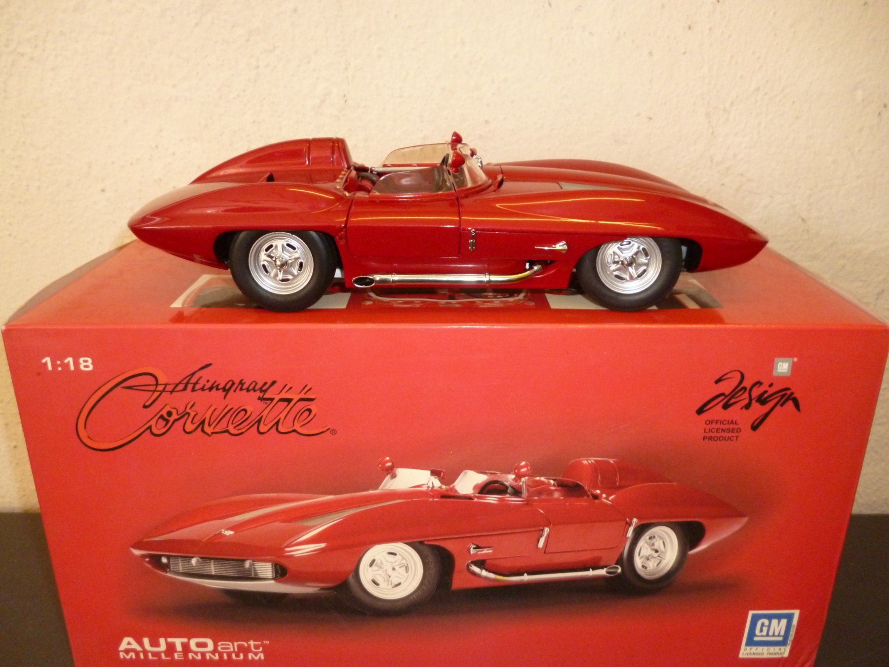 Autoart Modellini d'auto: Chevrolet Stingray 1959 Autoart 1:18 – Nuovo e nell'imballaggio originale da Niederwil SG venduto da Kaicorner03 1