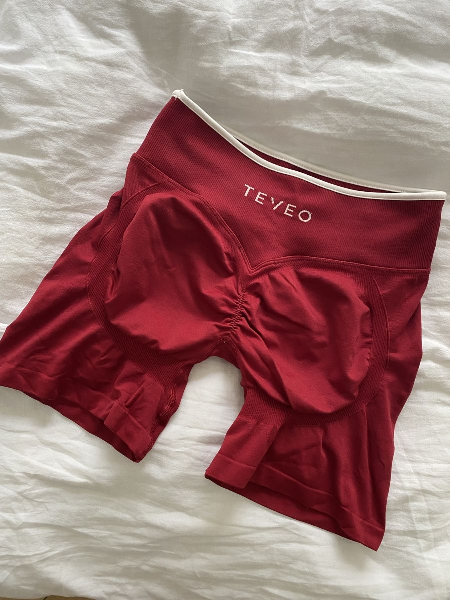 Teveo Leggings: Teveo Contrastline Shorts Cherry – Neuf (Voir description) à Bern par lessi101 3