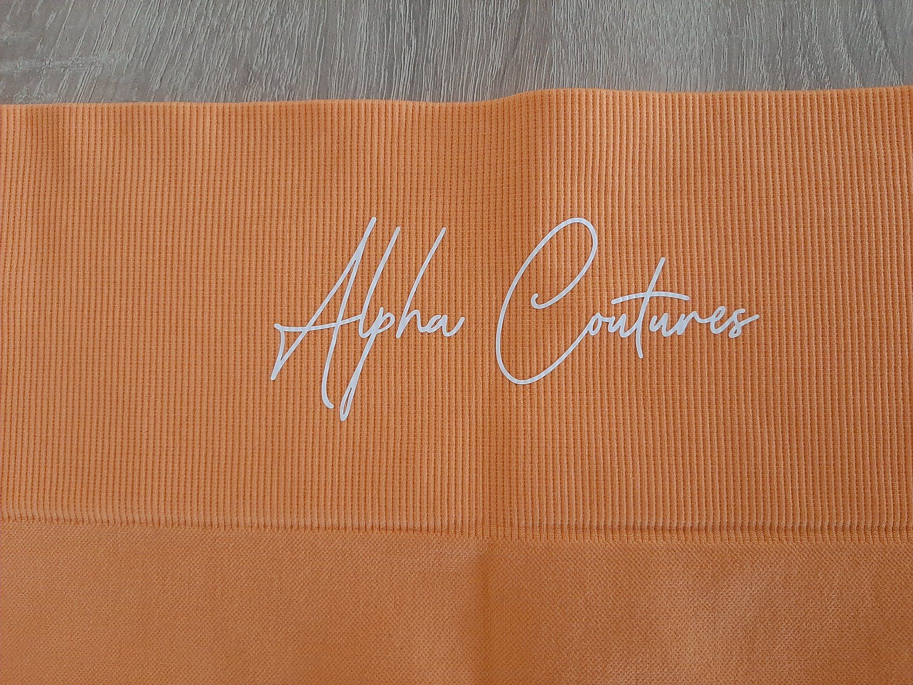 Leggings: Leggins orange Gr. S, Alpha Contures – Neu (gemäss Beschreibung) aus Menziken von Rien1 4