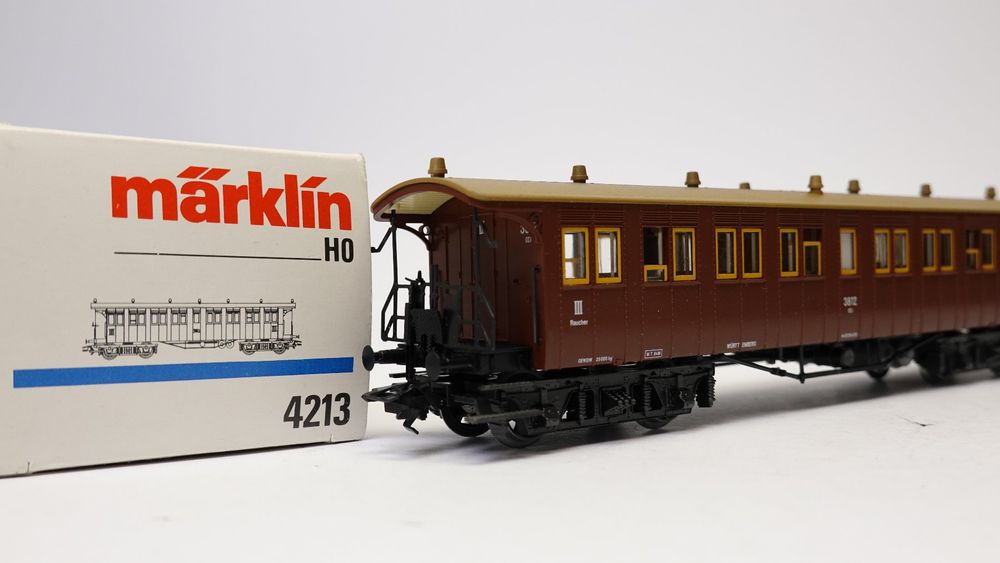 Märklin Trains électriques: e4 4213 Märklin Schnellzugwagen 3.Klasse der K.W.St.E – D'occasion à Thun par leobelmondo
