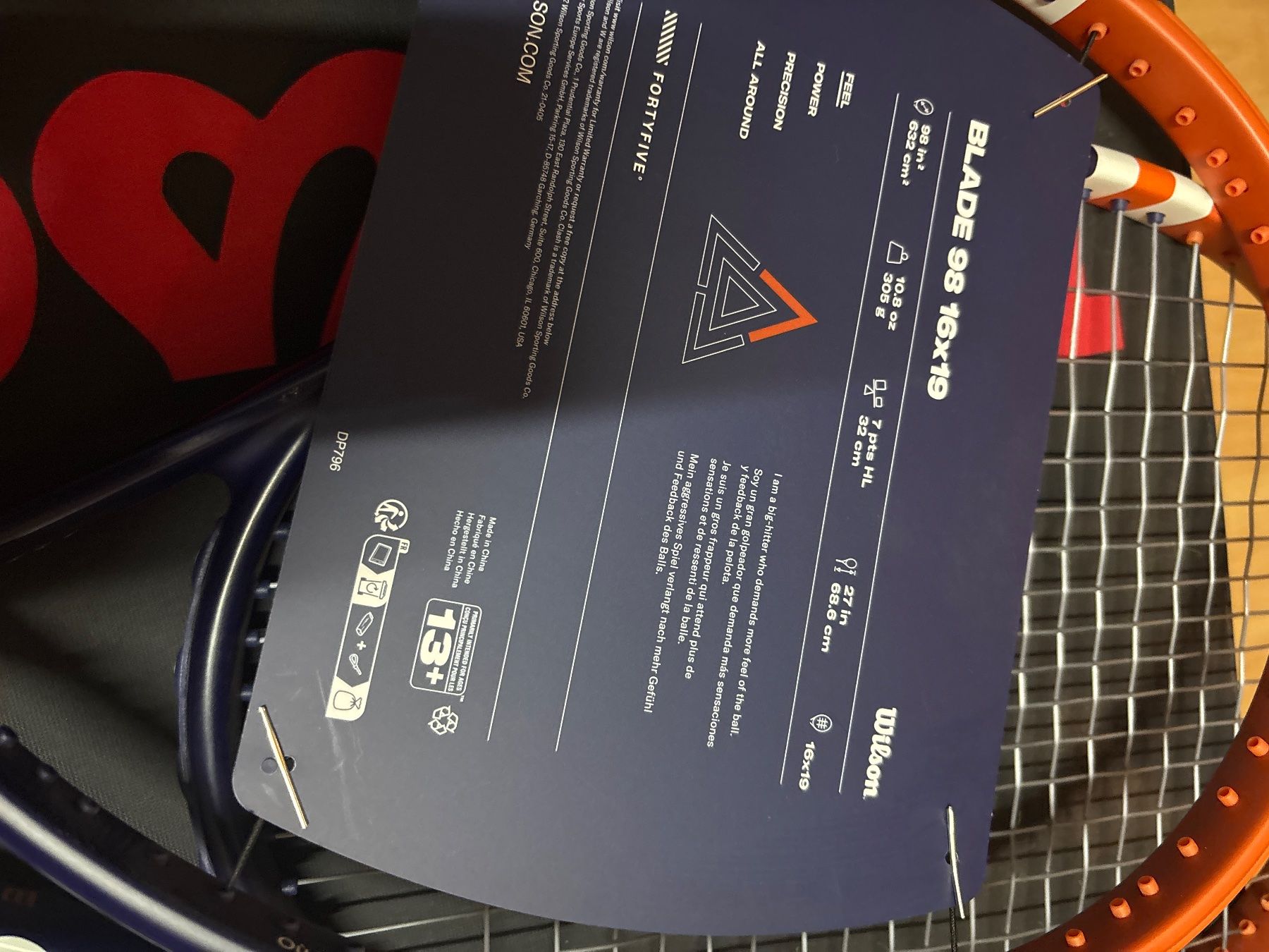 Wilson Racchette: Wilson Blade Roland Garros 305g – Nuovo (secondo la descrizione) da Schinznach bad venduto da jedlos 1