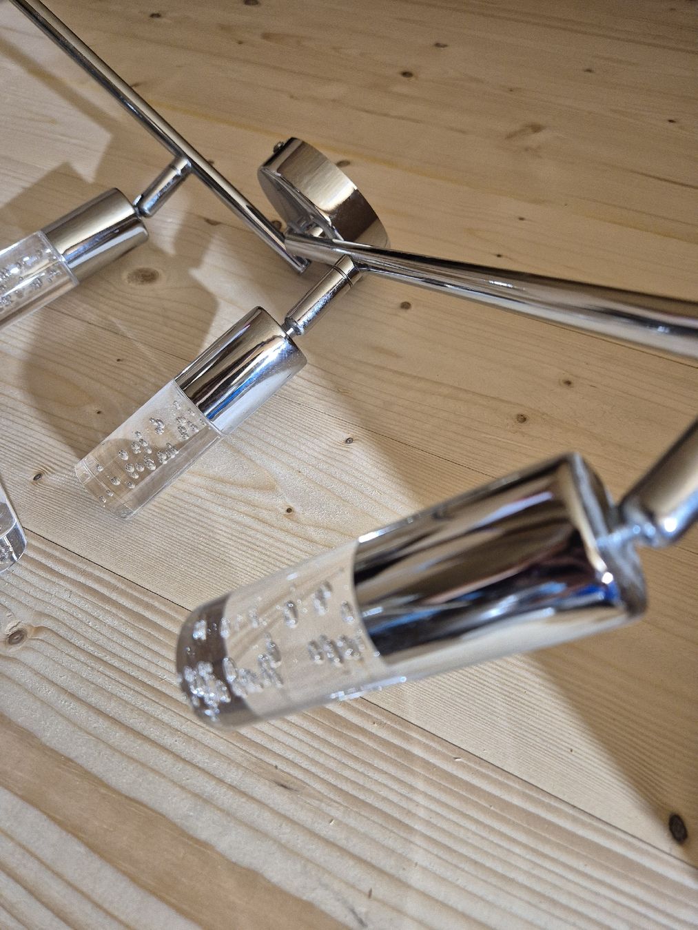 Kronleuchter & Deckenlampen: Deckenlampe 2 Stk. Chrom Glas gebraucht 52 – Gebraucht aus Appenzell von thi_8wmj 2