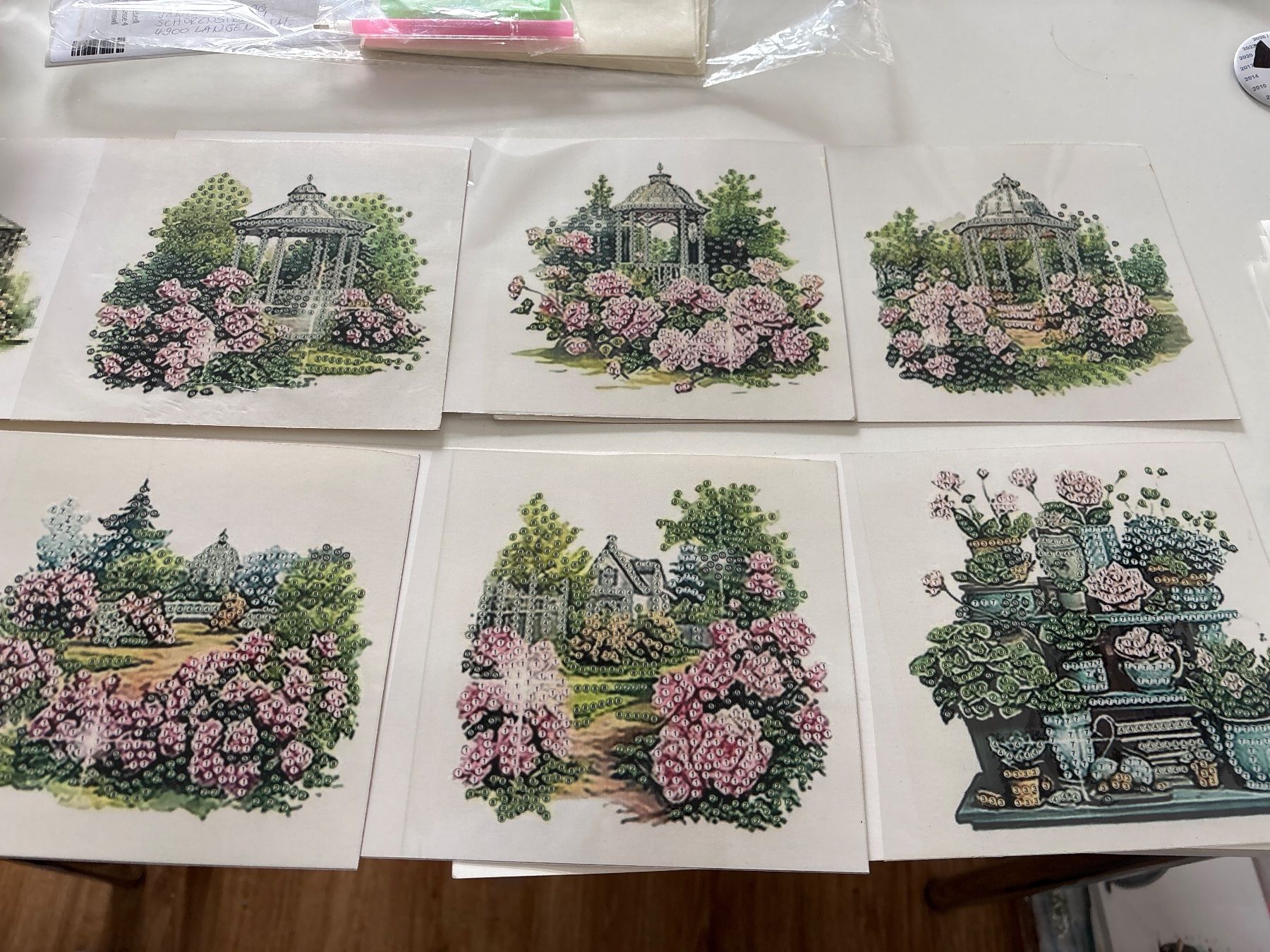 Kit bricolage: Diamont Painting 11 Karten – Nuovo e nell'imballaggio originale da Amriswil venduto da SCHLOSSGEISTLI