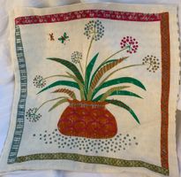 superbe housse de coussin GUDRUN SJÖDEN 100%lin 50x50cm