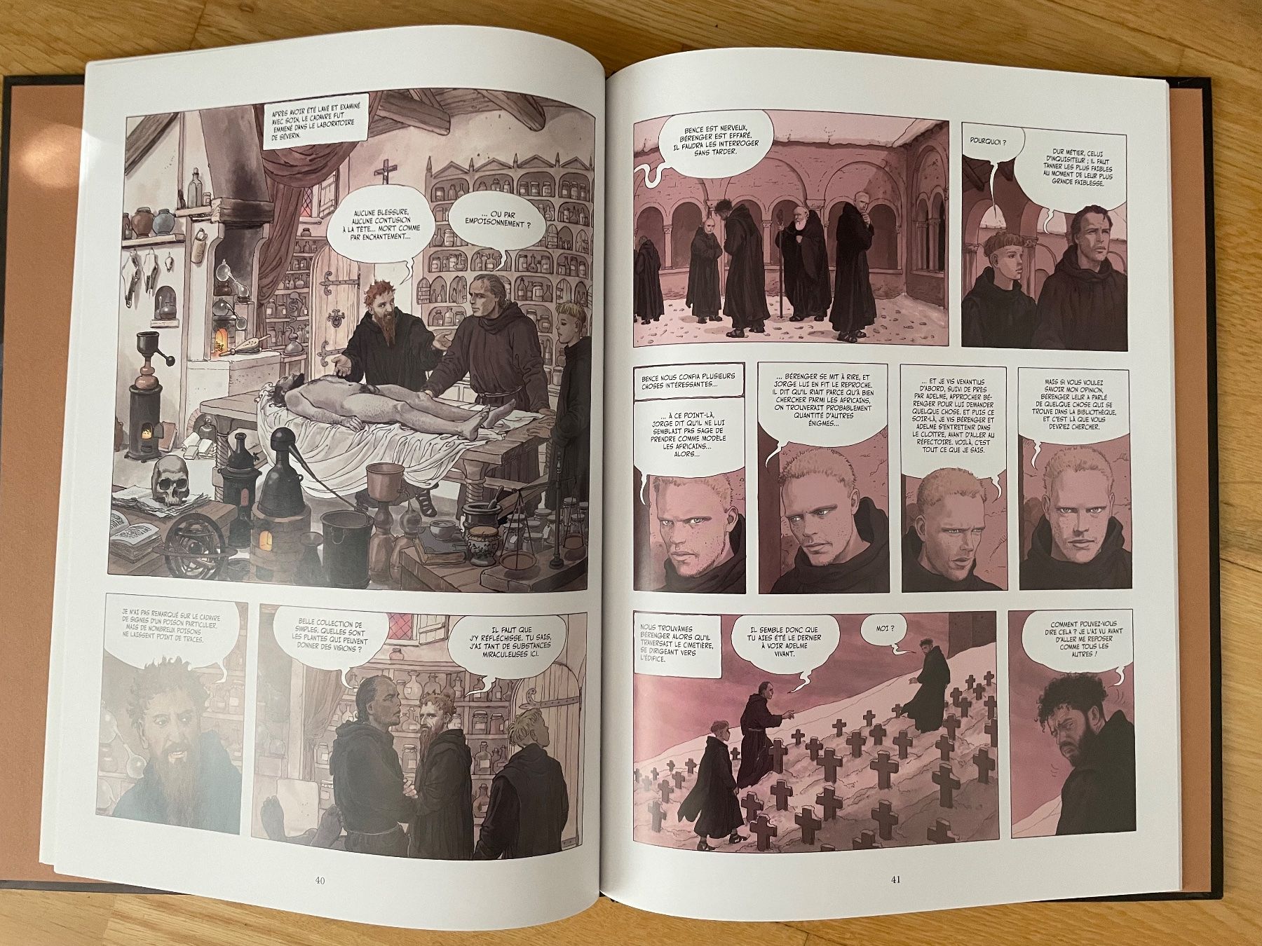 Fumetti: LE NOM DE LA ROSE, de Milo Manara – Nuovo (secondo la descrizione) da Stäfa venduto da Franquin 1