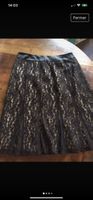 Jupe ventilo dentelle noire 38 (FR)
