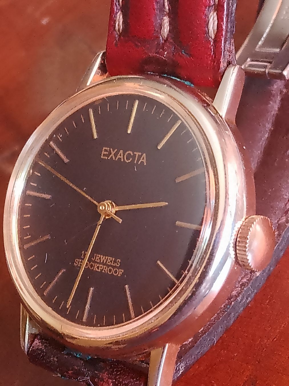 Uhren: Exacta Handsufzug 34mm läuft super  – Gebraucht aus Agno von sam2608 1