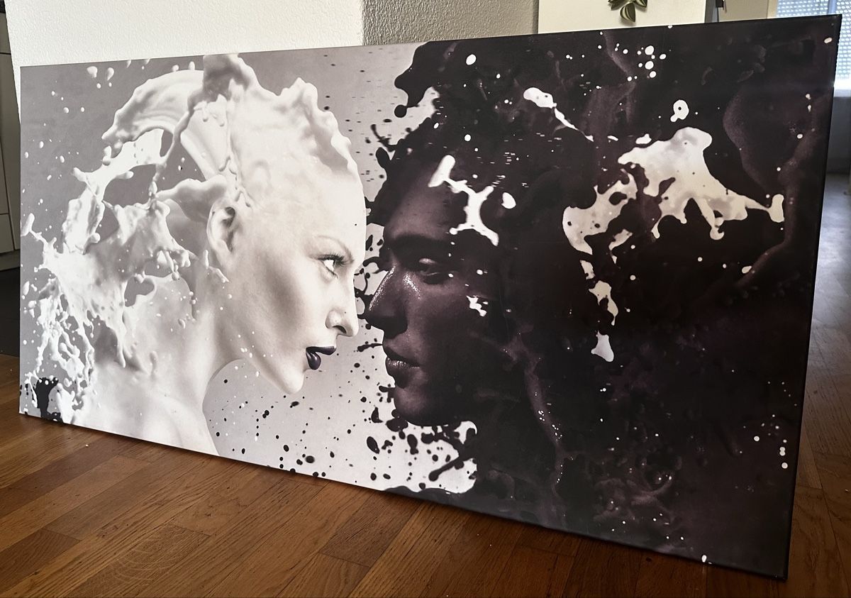 Poster & Bilder: Leinwandbild 120 x 60 x 2 cm – Gebraucht aus Münchenbuchsee von woman67 1