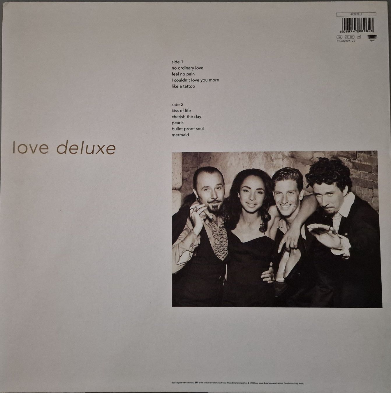 Schallplatten: Sade LP – Love Deluxe – Gebraucht aus Root von atelier22 1
