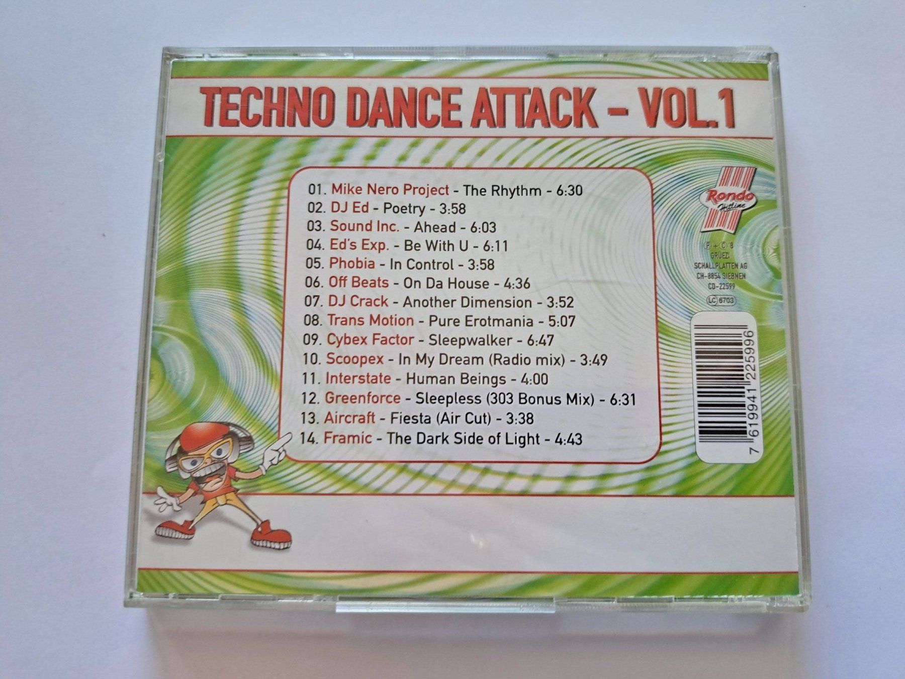 CD: Cd Techno Dance Attack - Volume 1 – Usato da Pully venduto da bro_n52j 1
