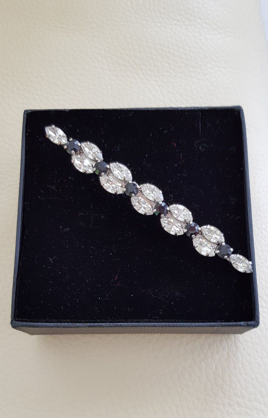 Spille & Fermagli: Attraktive Brosche  Strass L 9cm – Nuovo (secondo la descrizione) da Turgi venduto da rut_p556