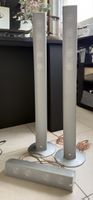 Canton CD 100 Lautsprecher Set Alu-Silber + CD50 Center