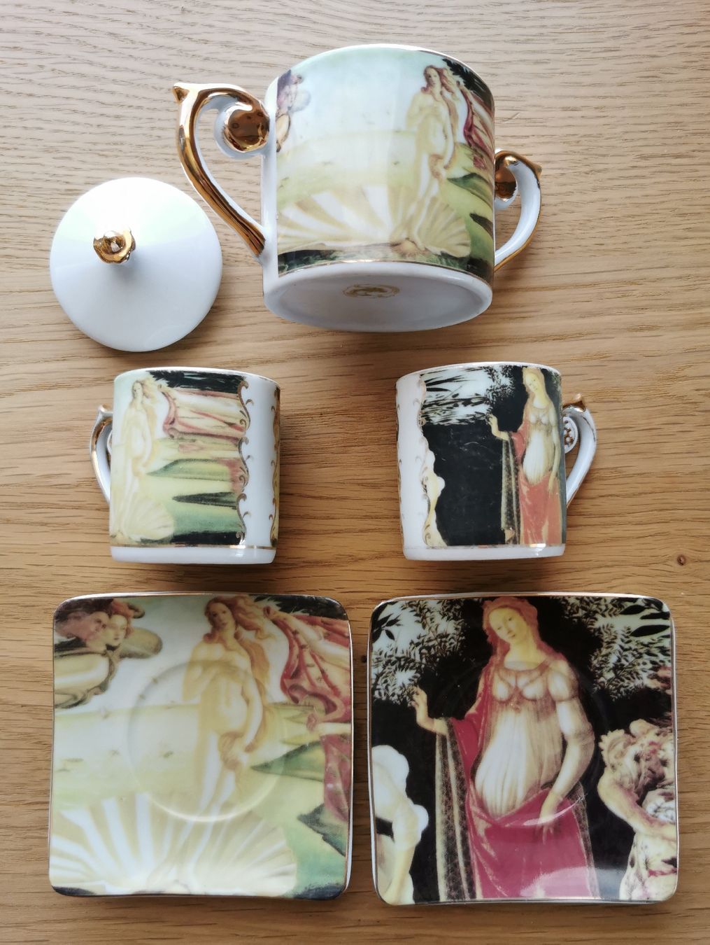 Maisons du monde Set di piatti: Botticelli Tassen Set, Maison Collection, Vintage – Usato da Frasnacht venduto da krutsta1