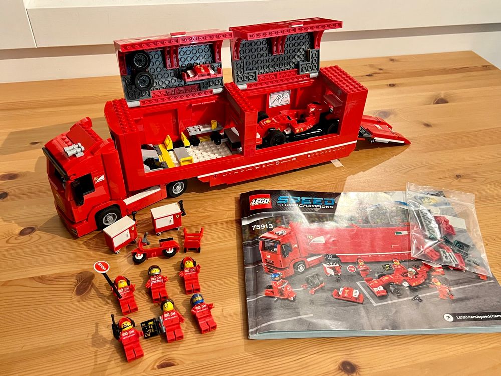 Lego 75913 F14 T & Scuderia Ferrari Truck | Kaufen auf Ricardo