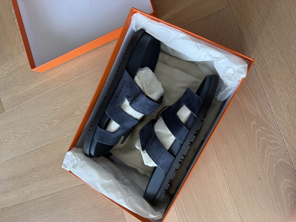 Hermès Scarpe da donna: Hermes Chypre Sandalen (37) – Usato da Thalwil venduto da kirakirashop 1