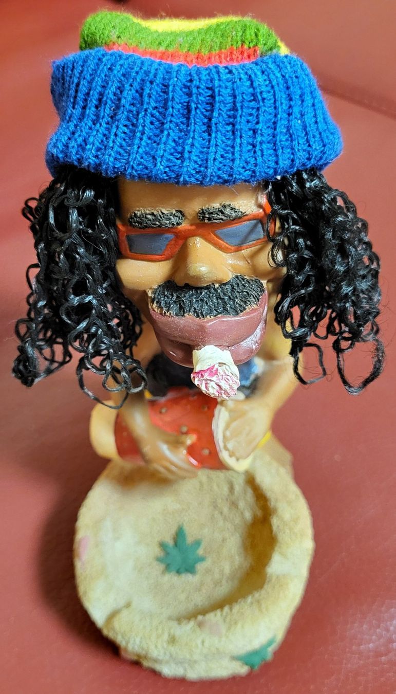 Statuette: Figur mit Bong, Aschenbecher, Reggae Kult "Bob Marley" Style – Nuovo (secondo la descrizione) da Zürich venduto da meinhobby 3