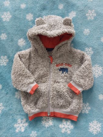 Kuschelige Baby Jacke Gr. 62 / 68