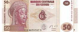 Kongo 50 Francs 2013  P-97 UNZ