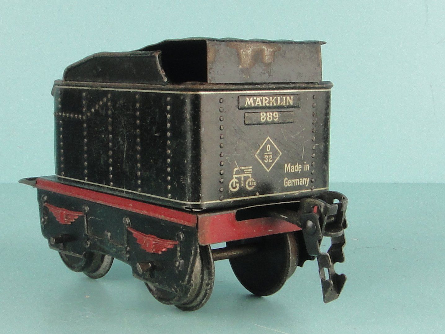 Märklin Modellini di ferrovie: Märklin 889 Teile einer Dampflokomotive – Usato da Bülach venduto da cann11 6