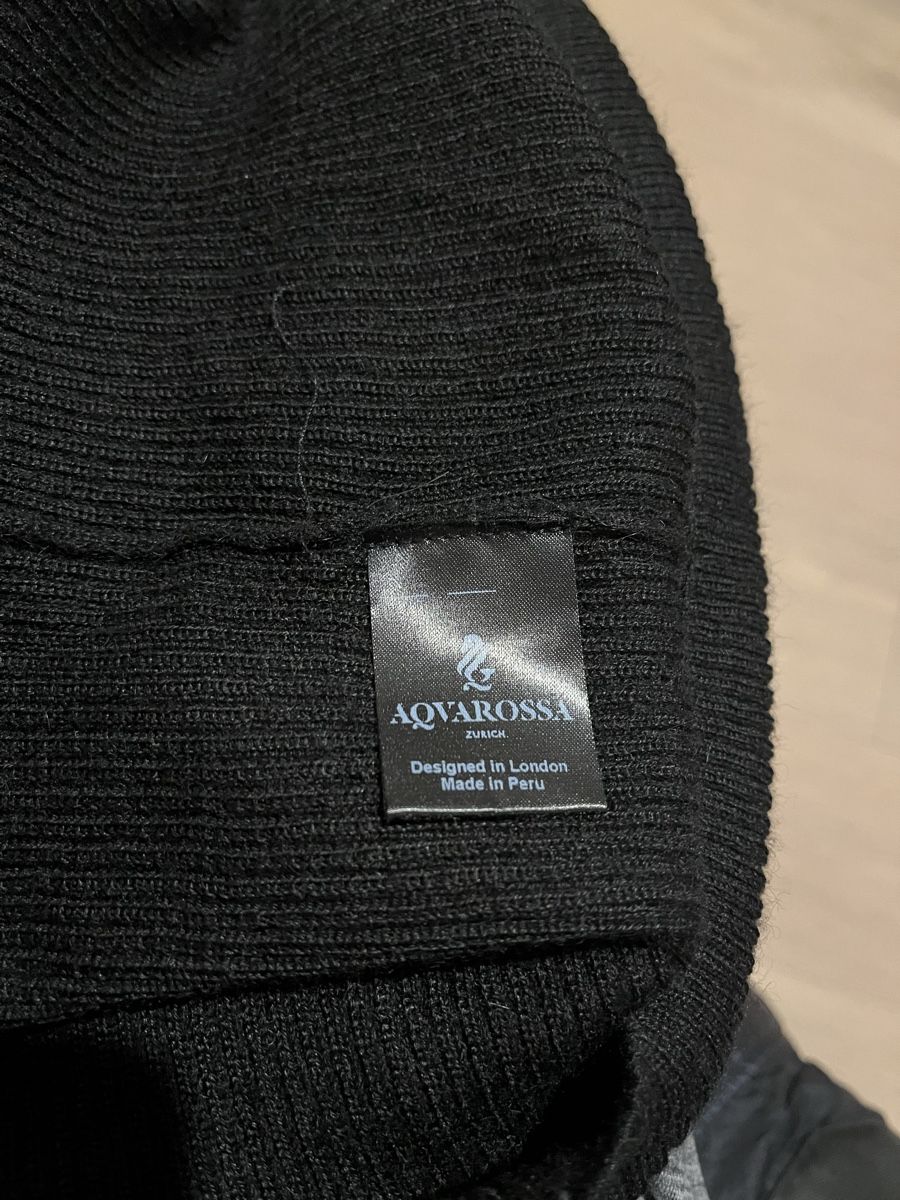 Maglioni & Felpe: Schwarzer AQRoss Pullover, Gr. M/L, 100% Alpaka Wolle – Usato da Schönenberg ZH venduto da mobalux1 3
