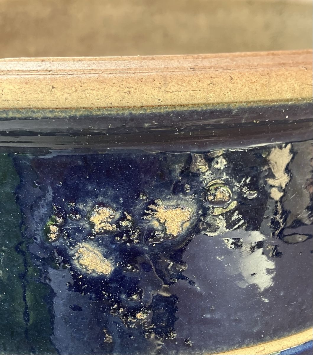 Vasi per fiori: Grosser blauer Blumentopf – Usato da Lyss venduto da Punktum01 2