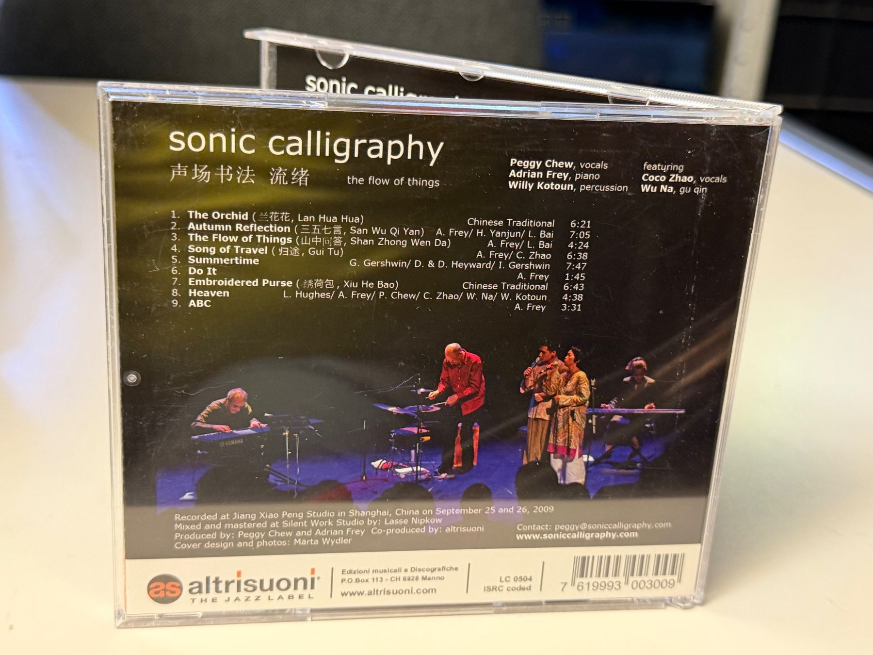 CDs: Sonic Calligraphy - The Flow Of Things - SRA04A – Gebraucht aus Küsnacht ZH von JazzRecords 1