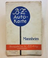 Auto-Karte MANNHEIM 1924-1939